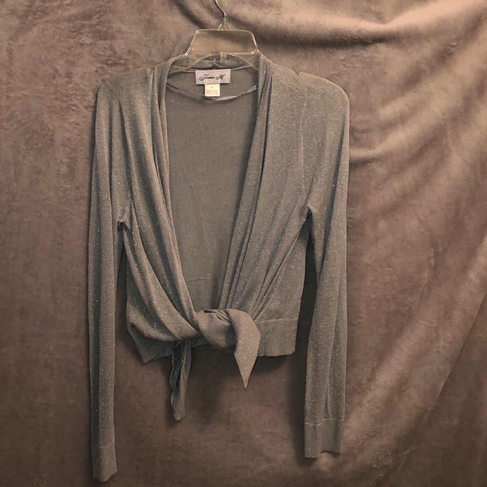 Jessica Howard silver cardigan